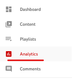 youtube analytics