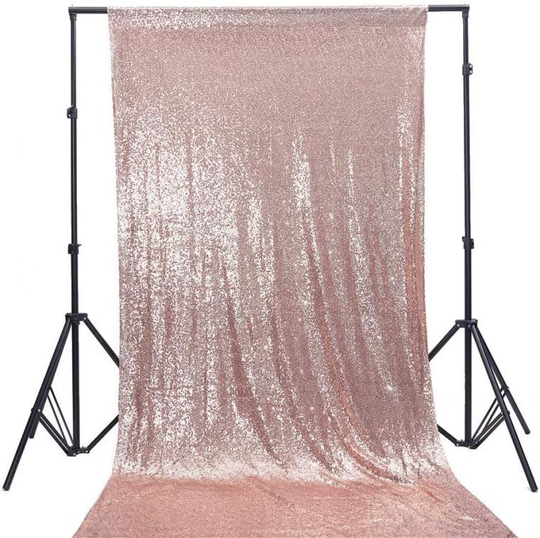 Sequin backdrop